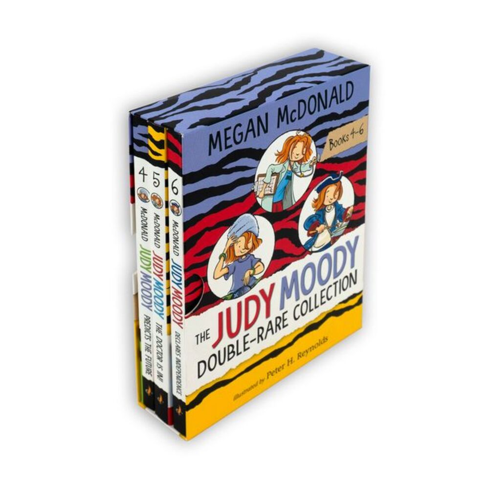 The Judy Moody Double-Rare Collection: Books 4-6 (Box Set of Three Illustrated C